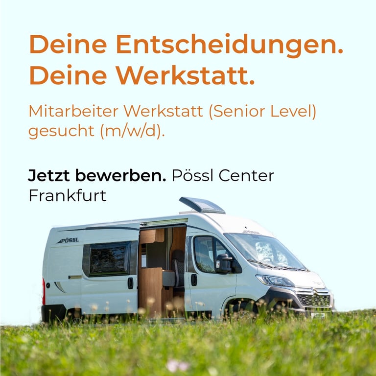 Anzeige von echtgut für Pössl Center Frankfurt