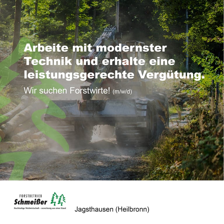 Anzeige von echtgut für Forstbetrieb Schmeißer