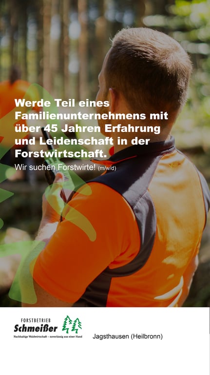 Anzeige von echtgut für Forstbetrieb Schmeißer